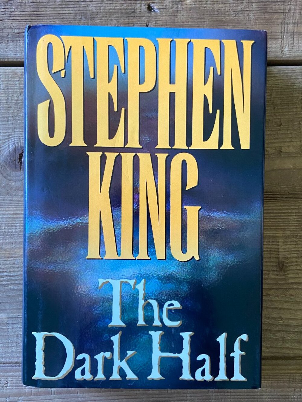 stephen king the dark half hardcover, stephen king horror novel, psychological